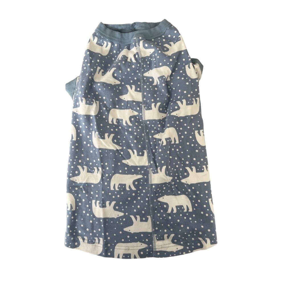 Hanna Andersson Polar Bear Organic Cotton Dog Pajama